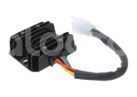 REGULADOR RECTIFICADOR DE MOTOCICLETA ITALIKA, DINAMO 5 PUNTAS HEMBRA ENREG-3102-0001A IMPORTACION