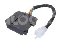 REGULADOR RECTIFICADOR DE MOTOCICLETA ITALIKA, DINAMO 5 PUNTAS HEMBRA ENREG-3102-0001A IMPORTACION