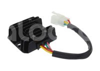 REGULADOR RECTIFICADOR DE MOTOCICLETA ITALIKA MOTONETA G 4 PUNTAS CON CABLE ENREG-3102-0002 IMPORTACION