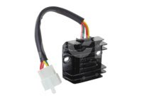 REGULADOR RECTIFICADOR DE MOTOCICLETA ITALIKA MOTONETA G 4 PUNTAS CON CABLE ENREG-3102-0002 IMPORTACION