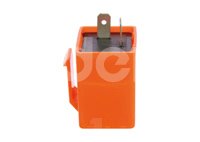 FLASH DESTELLADOR SIN SONIDO /  CUADRADO 12V NARANJA (2 PIEZAS) IMPORTACION
