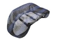 CUBRE ASIENTO TERMICO PARA90X51 L NEGRO&AZUL ENCA-L2 FOCO MOTO, MOTOCICLETA,  MOTOCICLETAS IMPORTACION