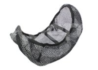 CUBRE ASIENTO TERMICO PARA MOTOCICLETA 90X51 L NEGRO&PLATA ENCA-L3 IMPORTACION