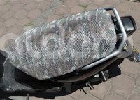CUBRE ASIENTO TERMICO PARA MOTOCICLETA, 90X51 (L) MILITAR ENCA-L4 IMPORTACION
