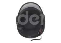 CASCO DE MOTOCICLETA TIPO CACHUCHA ROSA QUMO