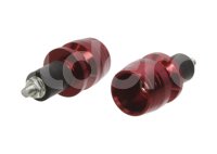 CONTRAPESO PUÑO JGO ALUMINIO OVALADO ROJO CALPUN-1107-0704R QUMO