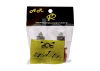 CONTRAPESO PUÑO JGO ALUMINIO OVALADO ROJO CALPUN-1107-0704R QUMO