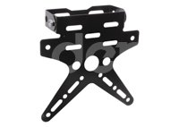 PORTAPLACA ALUMINIO DECORATIVO NEGRO CALPOR-6799-0001N QUMO