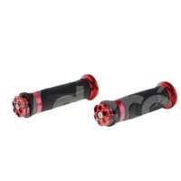PUÑOS JUEGO ALUMINIO ROJO CALPUN-1107-0015R QUMO