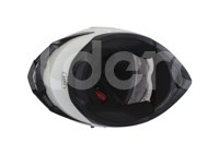CASCO DEPORTIVO VISOR, ABATIBLE MOTOCICLISTA CERTIFICADO TAMAÑO: XL EN-CAL013 QUMO
