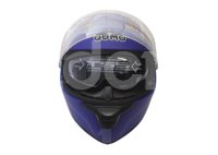 CASCO CERRADO SOLIDO AZUL COBALTO MATE TAMAÑO: XL ECER22 EN-CAL016 QUMO