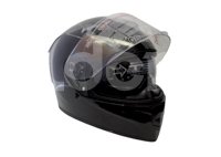 CASCO CERRADO NEGRO TAMAÑO: "L" EN-CAL015 QUMO