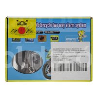 ALARMA MOTOCICLETA 2 VÍAS CON CONTROL REMOTO Y PANTALLA LED DE ADVERTENCIA QUMO