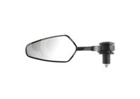 JUEGO DE ESPEJOS DEPORTIVO CAFÉ RACER TRIANGULAR NEGRO 78018 QUMO