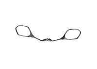 JUEGO DE ESPEJOS ITALIKA FT180/AT110RT/RT180 NEGRO 39699 QUMO