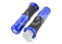 PU&Ntilde;OS MOTOCICLETA ALUMINIO AZUL JUEGO (2 PIEZAS) E