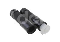 PUÑOS MOTOCICLETA ALUMINIO MSD-276 NEGRO JUEGO (2 PIEZAS) ENPUN-1107-0013N QUMO