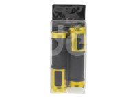 PUÑOS MOTOCICLETA ALUMINIO MSD-285 DORADO JUEGO (2 PIEZAS) ENPUN-1107-0011D QUMO