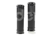 PUÑOS MOTOCICLETA ALUMINIO MSD-285 NEGRO JUEGO (2 PIEZAS) ENPUN-1107-0011N QUMO