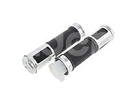 PU&Ntilde;OS MOTOCICLETA ALUMINIO MSD-285 PLATA JUEGO (2