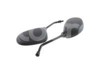 ESPEJOS MOTOCICLETA ITALIKA ST70, ST90 OVALADO (JUEGO) ENESP-4213-0005A QUMO