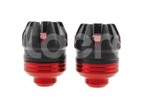 PROTECTOR SLIDER MOTOCICLETA ROJO (JUEGO) ENTAP-2612-0901R QUMO