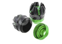 PROTECTOR SLIDER MOTOCICLETA VERDE (JUEGO) ENTAP-2612-0901V QUMO