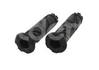 PUÑOS MOTOCICLETA GOMA SUAVE NEGRO (JUEGO) ENPUN-1107-0033N QUMO
