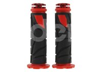 PUÑOS MOTOCICLETA GOMA SUAVE ROJO (JUEGO) ENPUN-1107-0033R QUMO