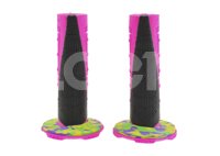 PUÑOS MOTOCICLETA ROSA (JUEGO) EN-MOTON004 QUMO