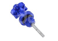 BAYONETA MOTOCICLETA ACEITE ALUMINIO AZUL UNIVERSAL ENMED-2601-9001A QUMO