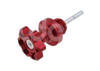 BAYONETA MOTOCICLETA ACEITE ALUMINIO ROJO UNIVERSAL ENMED-2601-9001R QUMO