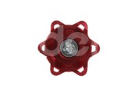BAYONETA MOTOCICLETA ACEITE ALUMINIO ROJO UNIVERSAL ENMED-2601-9001R QUMO