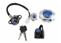 KIT CERRADURAS MOTOCICLETA ITALIKA FT125 (4 CABLES) F04020192, 27355 QUMO