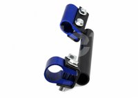 MANUBRIO MOTOCICLETA ALUMINIO XTREME IRON RACING AZUL BAS-1103-8141 QUMO