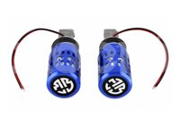 POSAPIE MOTOCICLETA ALUMINIO CON LUZ AZUL MSD-819 (JUEGO) POS-1616-0919A QUMO