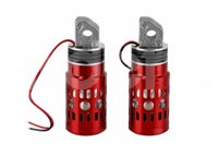 POSAPIE MOTOCICLETA ALUMINIO CON LUZ ROJO MSD-819 (JUEGO) POS-1616-0919R QUMO