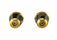 CONTRAPESO PARA PUÑO MOTOCICLETA ALUMINIO DORADO IR0708 (JUEGO) PUN-1107-0708D QUMO