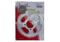 ENGRANE MOTOCICLETA TRACCION ITALIKA AT110 428-36T/14T JUEGO (2 PIEZAS) ENENG-1505-0001 QUMO