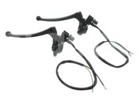 MANIJA DE FRENO JUEGO PARA MOTO ITALIKA FT125, CG125 ENMAJ-1111-0003 QUMO