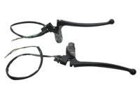 MANIJA DE FRENO JUEGO PARA MOTO ITALIKA FT125, CG125 ENMAJ-1111-0003 QUMO