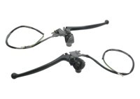 MANIJA DE FRENO JUEGO PARA MOTO ITALIKA FT125, CG125 ENMAJ-1111-0003 QUMO