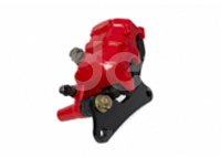CALIPER MOTOCICLETA COMPLETO ITALIKA DT200SP 2017-2020, DT250SP 2020, FIERA 2018-2019, FT180 2013-2018, FT200 2014-2015, FT200 AMARILLA CLP-1303-0021 QUMO