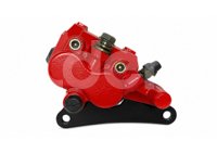 CALIPER MOTOCICLETA COMPLETO ITALIKA DT200SP 2017-2020, DT250SP 2020, FIERA 2018-2019, FT180 2013-2018, FT200 2014-2015, FT200 AMARILLA CLP-1303-0021 QUMO