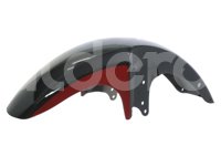 SALPICADERA DELANTERA NEGRO/ROJO FT125 SPORT ENSAL-4101-0005C IMPORTACION