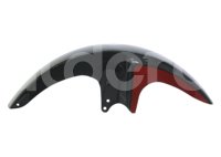 SALPICADERA DELANTERA NEGRO/ROJO FT125 SPORT ENSAL-4101-0005C IMPORTACION