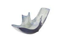 SALPICADERA MOTOCICLETA DELANTERA ITALIKA FT125TS AZUL/BLANCO ENSAL-4101-0005G QUMO