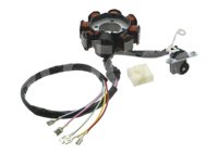 ESTATOR ITALIKA DM150CC, DM200CC 2007-2016 8010046 FOCO MOTOCICLETAS IMPORTACION