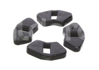 JUEGO GOMAS CATARINA NEGRO ITALIKA AT110 CALGOM-22