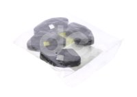 JUEGO GOMAS CATARINA NEGRO ITALIKA AT110 CALGOM-2212-0007 QUMO
